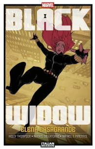 Fumetto - Black widow di elena casagrande: Marvel italian invasion