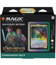 Mazzo commander - il signore degli anelli: Cibo e compagnia - bianco/nero/verde - english