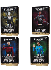 Mazzo commander - star trek: Bundle 4 mazzi