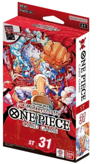 Mazzo one piece - st31: Red - monkey d. luffy