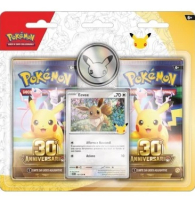 Busta pokemon - 30° anniversario: Blister 2 buste - eevee