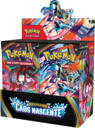 Box pokemon - megaevoluzione - caos nascente: 36 buste