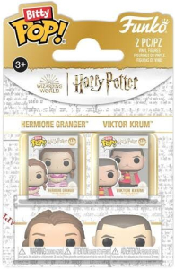 Portachiavi - Funko bitty pop rides - harry potter: Hermione granger e viktor krum