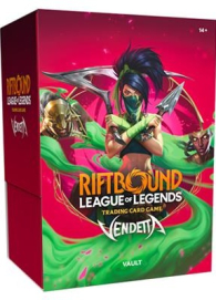 Box riftbound - league of legends - vendetta: Vault 6 buste